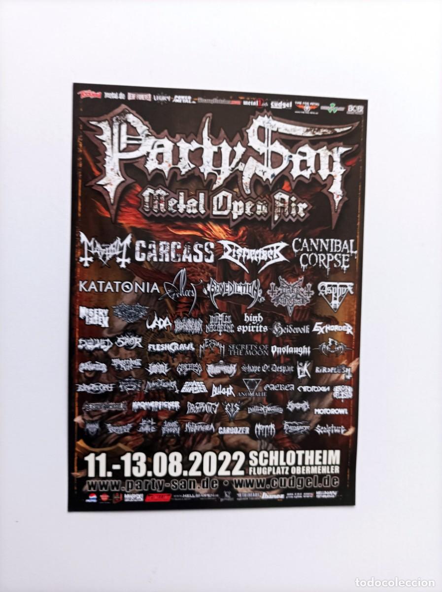 Photos of Singers: POSTAL PUBLICITARIA FESTIVAL PARTY SAN - METAL OPEN AIR 2022