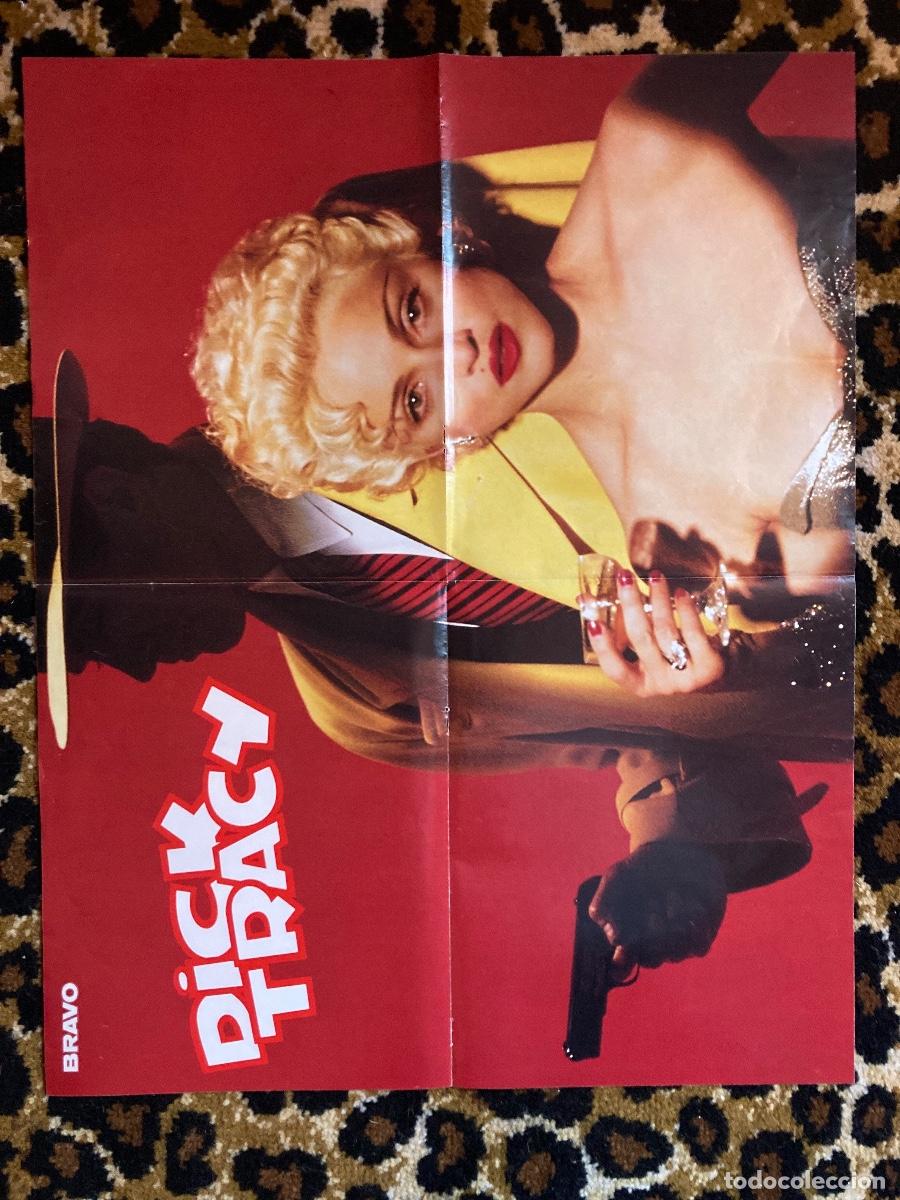 Fotos de Cantantes: Poster procedente de revista de Madonna (tama&ntilde;o 4 pag. dobladas, 1990, Espa&ntilde;a) BRAVO Depeche Mode