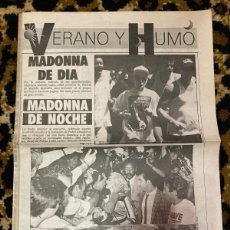 Fotos de Cantantes: REPORTAJE PERIÓDICO DIARIO 16. MADONNA Y PEDRO ALMODÓVAR BLOND AMBITION 1990.. Lote 403316124