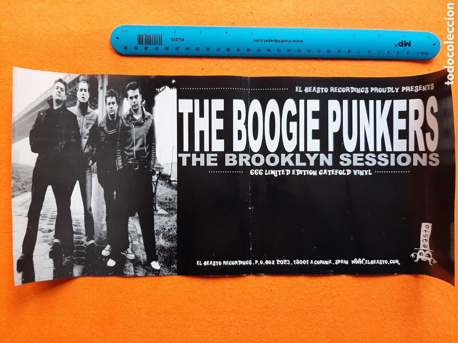 Fotos de Cantantes: THE BOOGIE PUNKERS - THE BROOKLYN SESSIONS - CARTEL PROMO DISCO