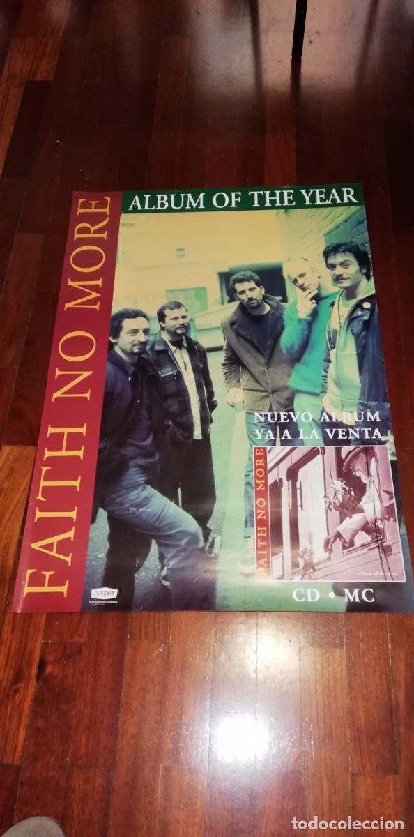 Fotos von Musikern: 7J- POSTER ORIGINAL LANZAMIENTO A&Ntilde;OS 90&acute;S/00&acute;S- FAITH NO MORE- 68X48