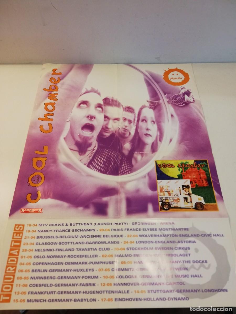 Fotos von Musikern: 4W- POSTER ORIGINAL LANZAMIENTO A&Ntilde;OS 90&acute;S/00&acute;S- COAL CHAMBER- 84X60 APRX
