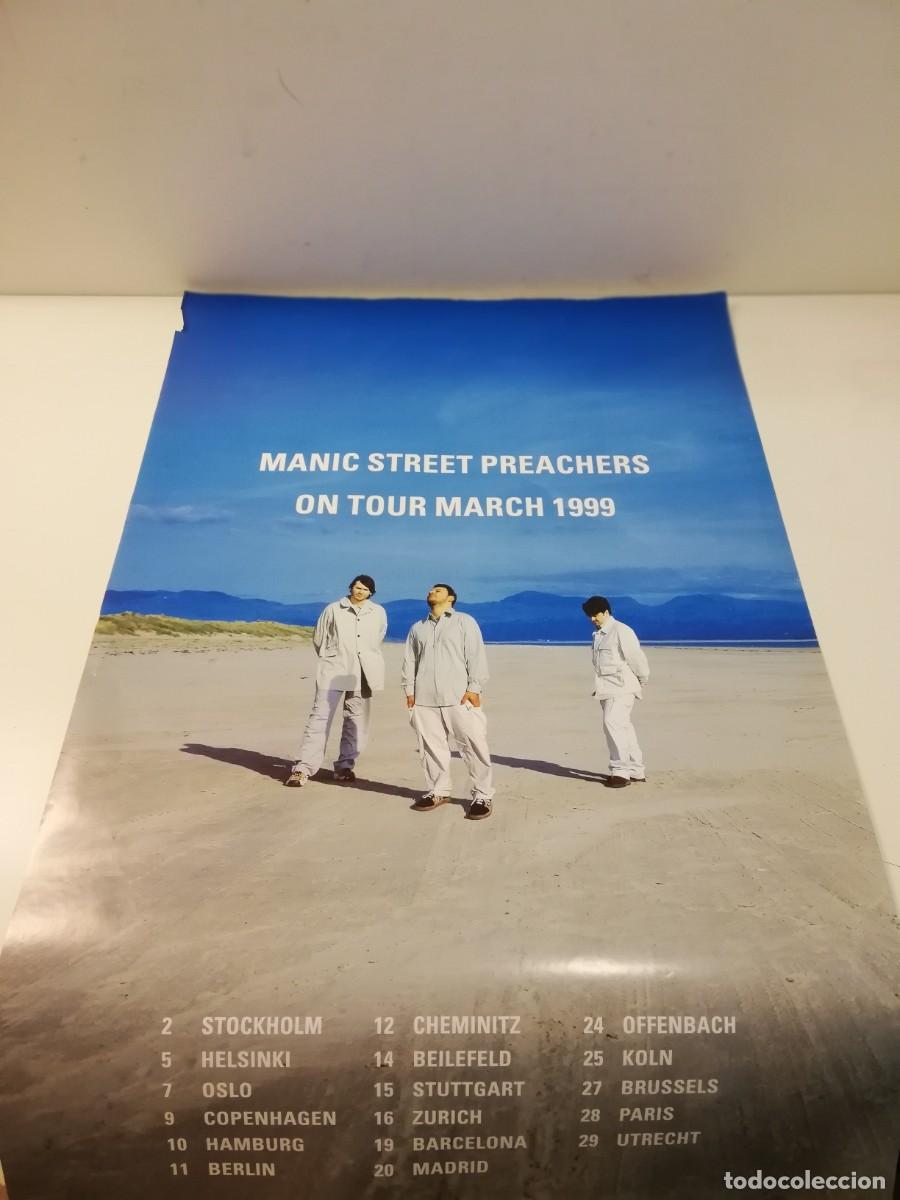 Fotos von Musikern: 2CC- POSTER ORIGINAL LANZAMIENTO A&Ntilde;OS 90&acute;S/00&acute;S- MANIC STREET- 90X60 APRX