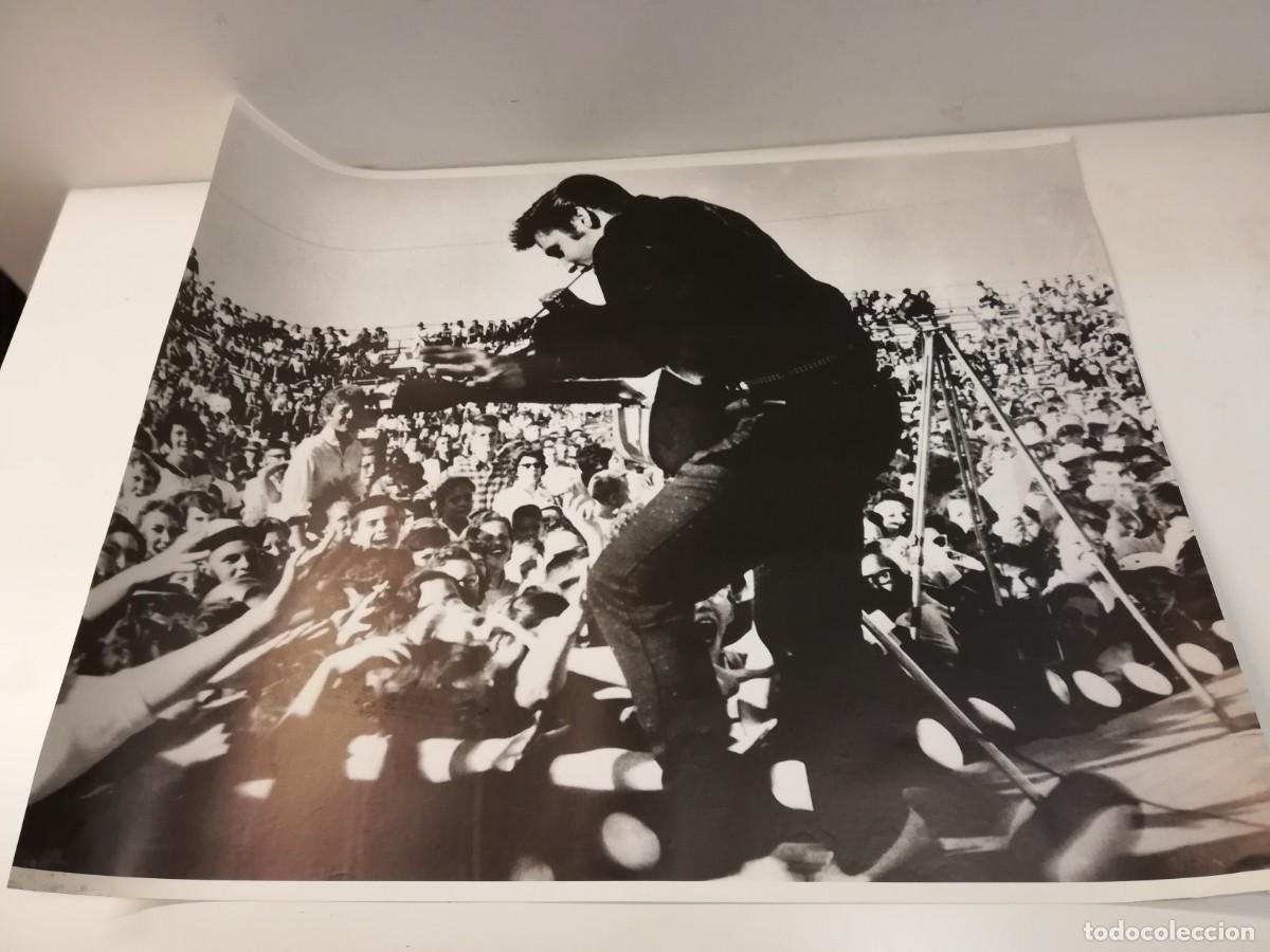 Fotos von Musikern: 5FF- POSTER VINTAGE A&Ntilde;OS 90&acute;S/00&acute;S- ELVIS- 73X59 APRX