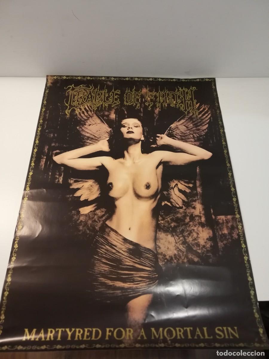 Fotos von Musikern: 1JJ- POSTER VINTAGE A&Ntilde;OS 90&acute;S/00&acute;S-CRANLE OF FILTH - 86X62 APRX