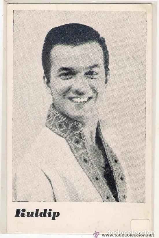 Fotos von Musikern: -49330 POSTAL CANTANTE KULDIP, EL PRINCIPE DE LA LUZ, DISCOS HISPAVOX