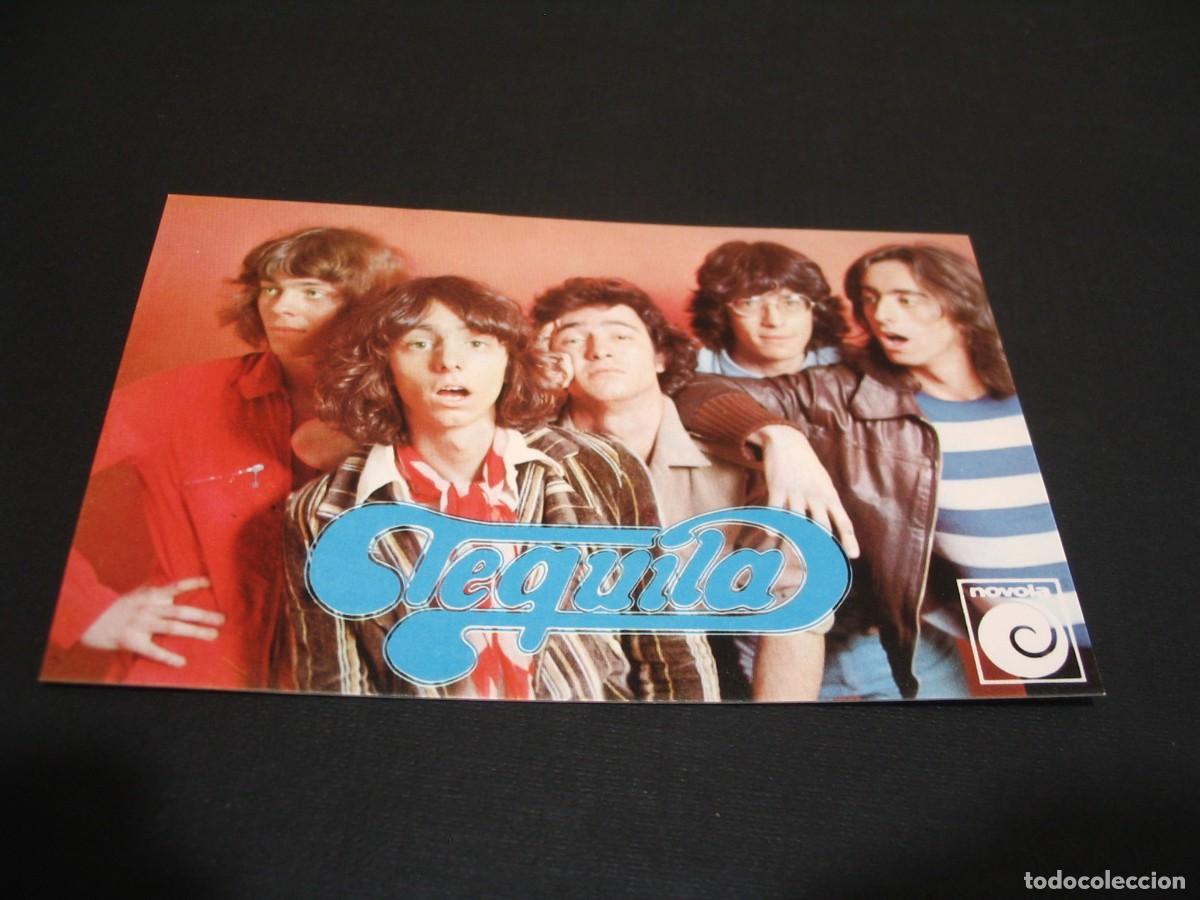 Fotos de cantantes: TARJETA DISCOGRAF&Iacute;A TEQUILA DISCOS NOVOLA 1977