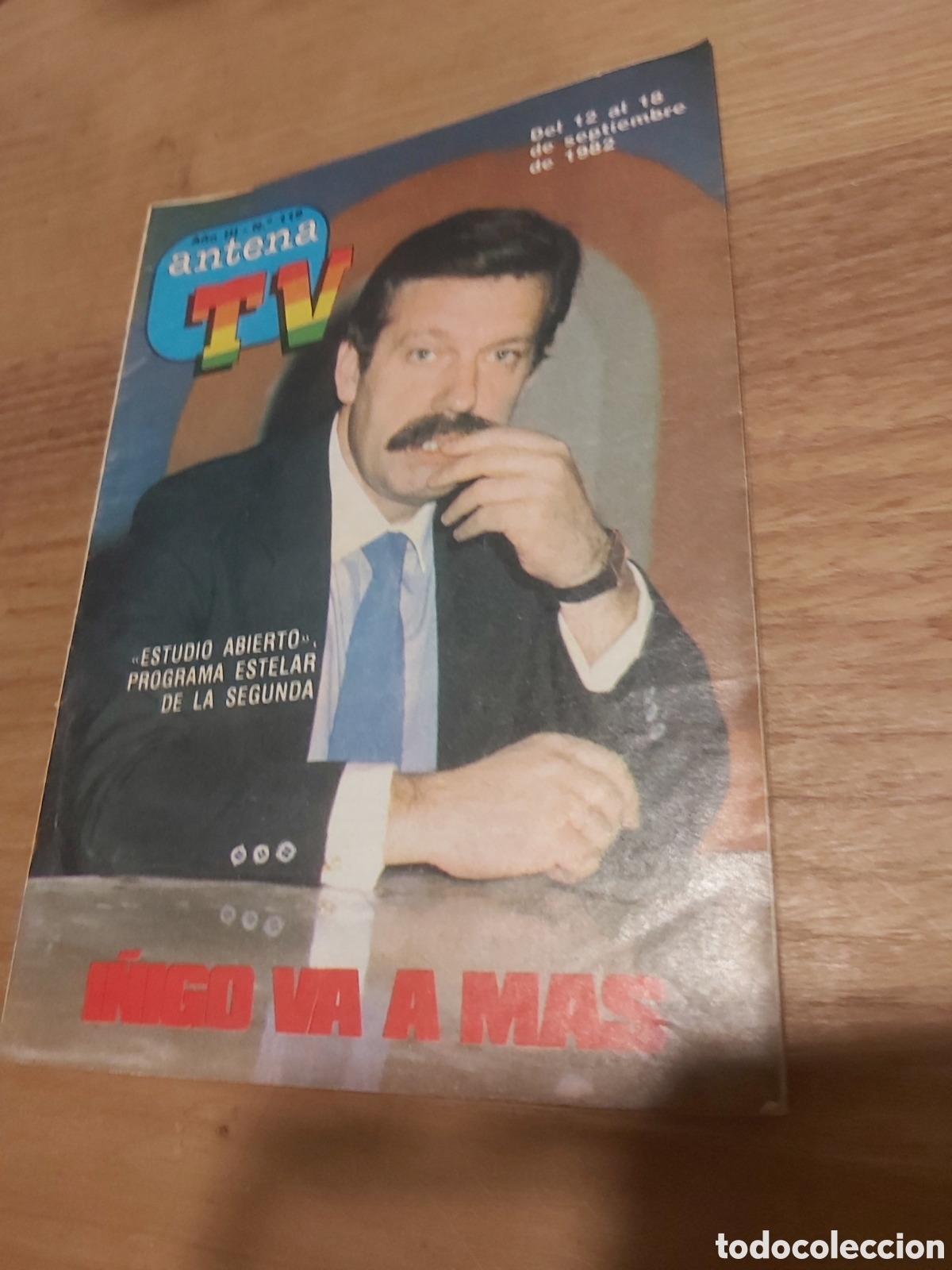 Photos of Singers: 1982 antena TV n&uacute;mero 118 &Iacute;&ntilde;igo va amas estudi&oacute; abierto p&oacute;ster Human League
