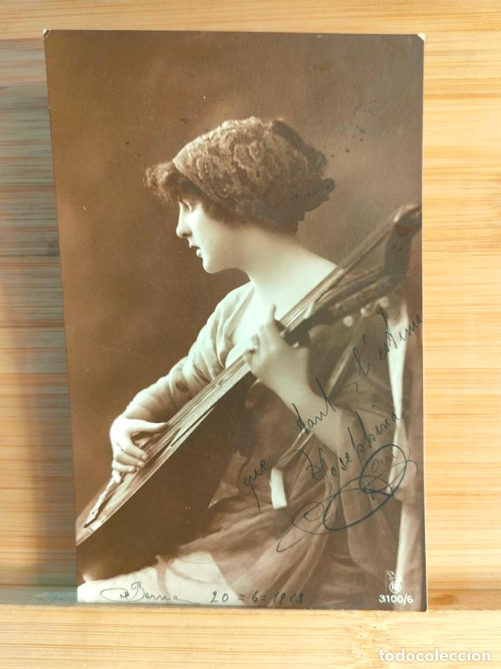 Photos de Chanteurs et Chanteuses: ARTISTA SIN IDENTIFICAR-FOTOGRAFICA-POSTAL ANTIGUA-VER FOTOS-(102.494)
