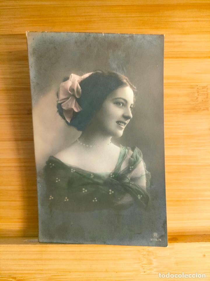 Photos de Chanteurs et Chanteuses: ARTISTA SIN IDENTIFICAR-FOTOGRAFICA-POSTAL ANTIGUA-VER FOTOS-(102.495)