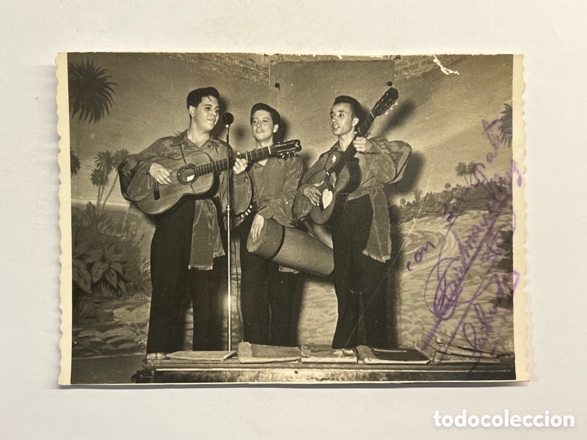 fotografía trio musical español.. amallesbuy ? - Compra venta en  todocoleccion