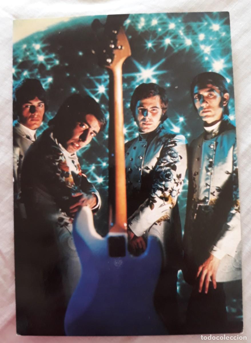 Fotos von Musikern: -83950 POSTAL GRUPO MUSICAL LOS GRITOS, EN DISCOS BELTER, PRECIOSA FOTOGRAFIA