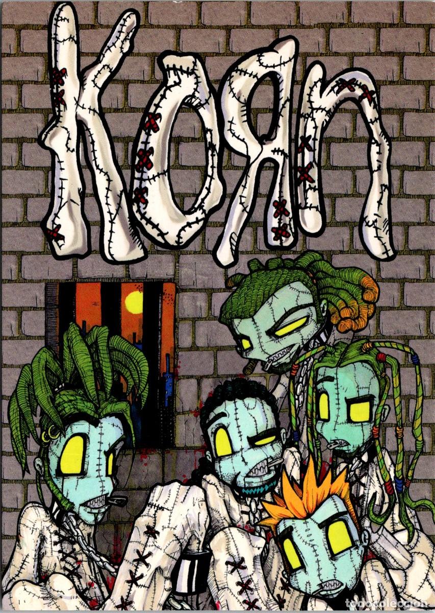 Fotos de Cantantes: Korn (Asylum) - Pyramid PC0043 - UK - Postal - 147x104mm
