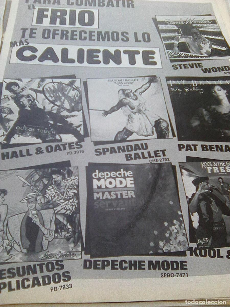 Fotos de Cantantes: Depeche Mode + Spandau Ballet + Presuntos Implicados ... - Poster gran Musical 1984