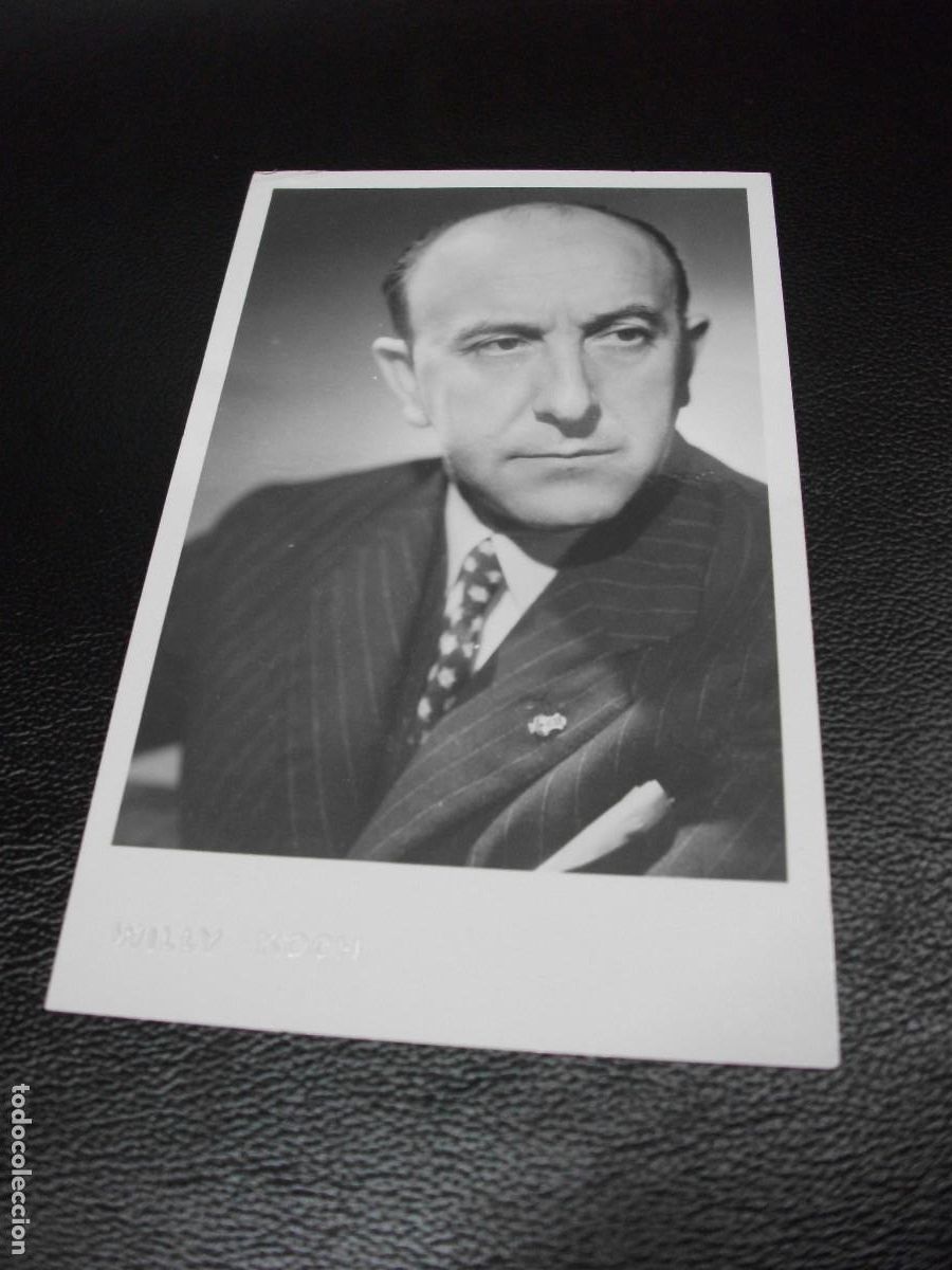 Fotos de Cantantes: TARJETA POSTAL FOTOGR&Aacute;FICA DE JUAN GOROSTIDI DEL ORFEON DONOSTIARRA SAN SEBASTIAN FOTO WILLY KOCH