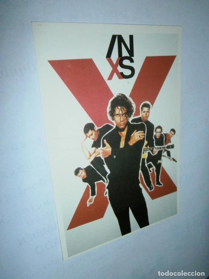 Fotos de cantantes: ANTIGUA POSTAL - INXS - ENVIO GRATIS A ESPA&Ntilde;A