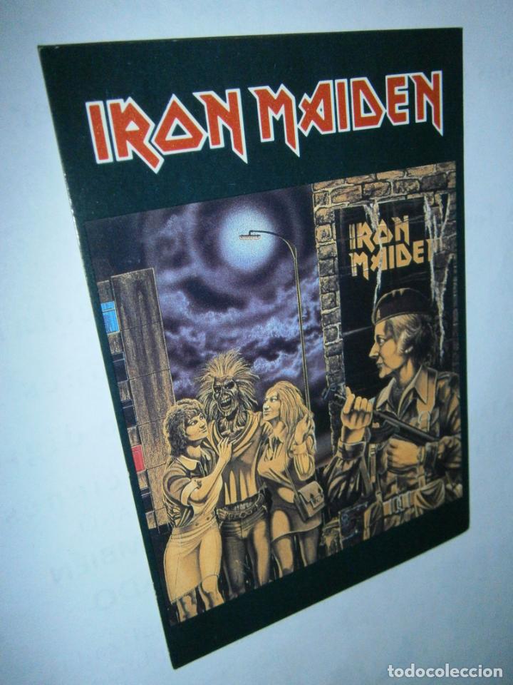 Fotos de Cantantes: ANTIGUA POSTAL - IRON MAIDEN - ENVIO GRATIS A ESPA&Ntilde;A