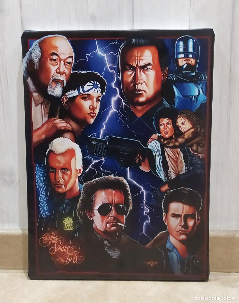 Photos de Chanteurs et Chanteuses: Cuadro cartel 80's OCHENTA