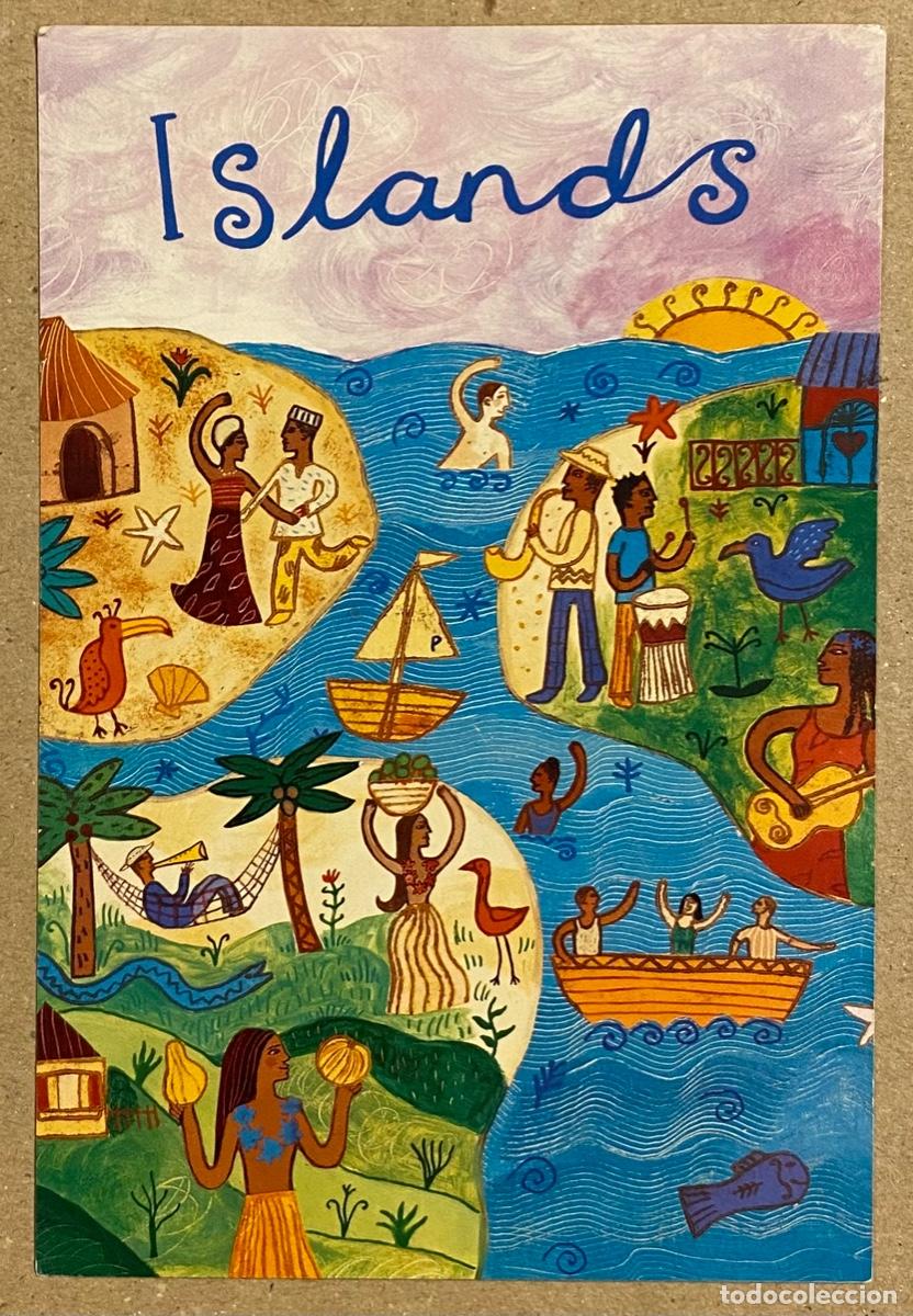 Fotos de Cantores: PUTUMAYO WORLD MUSIC &ldquo;ISLAND&rdquo; (1997). POSTAL SIN CIRCULAR PROMOCIONAL SIN CIRCULAR DEL &Aacute;LBUM.