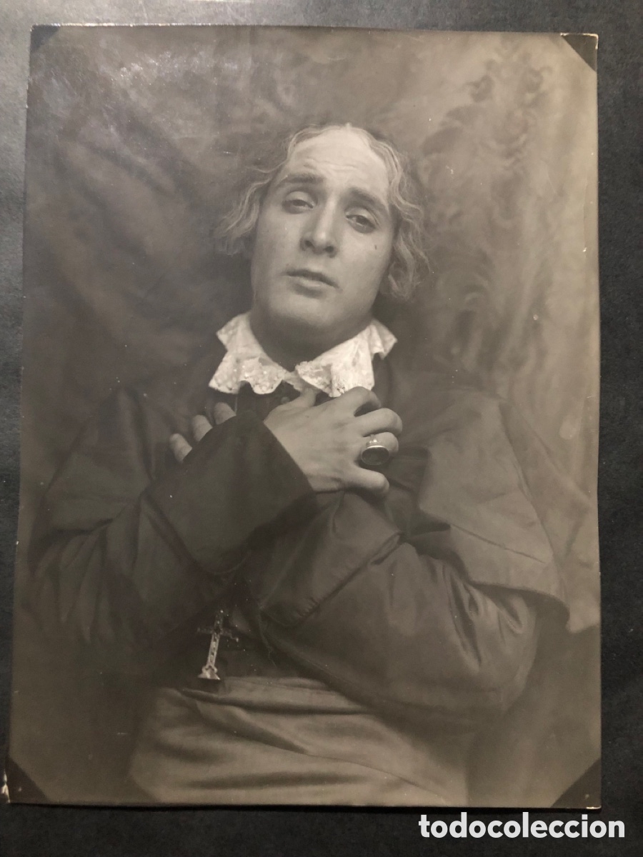 Photos de Chanteurs et Chanteuses: Foto original del actor y tenor de murcia Jos&eacute; Romeu Parra o Pepe Romeu 17 x 23 cm