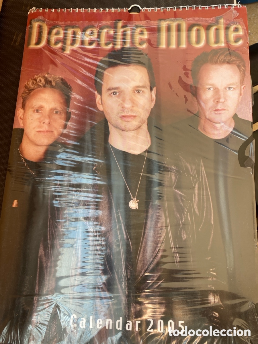 Fotos de Cantantes: DEPECHE MODE - CALENDARIO A&Ntilde;O 2005 TAMA&Ntilde;O A 3 EN EXCELENTE ESTADO CON 12 PAGINAS