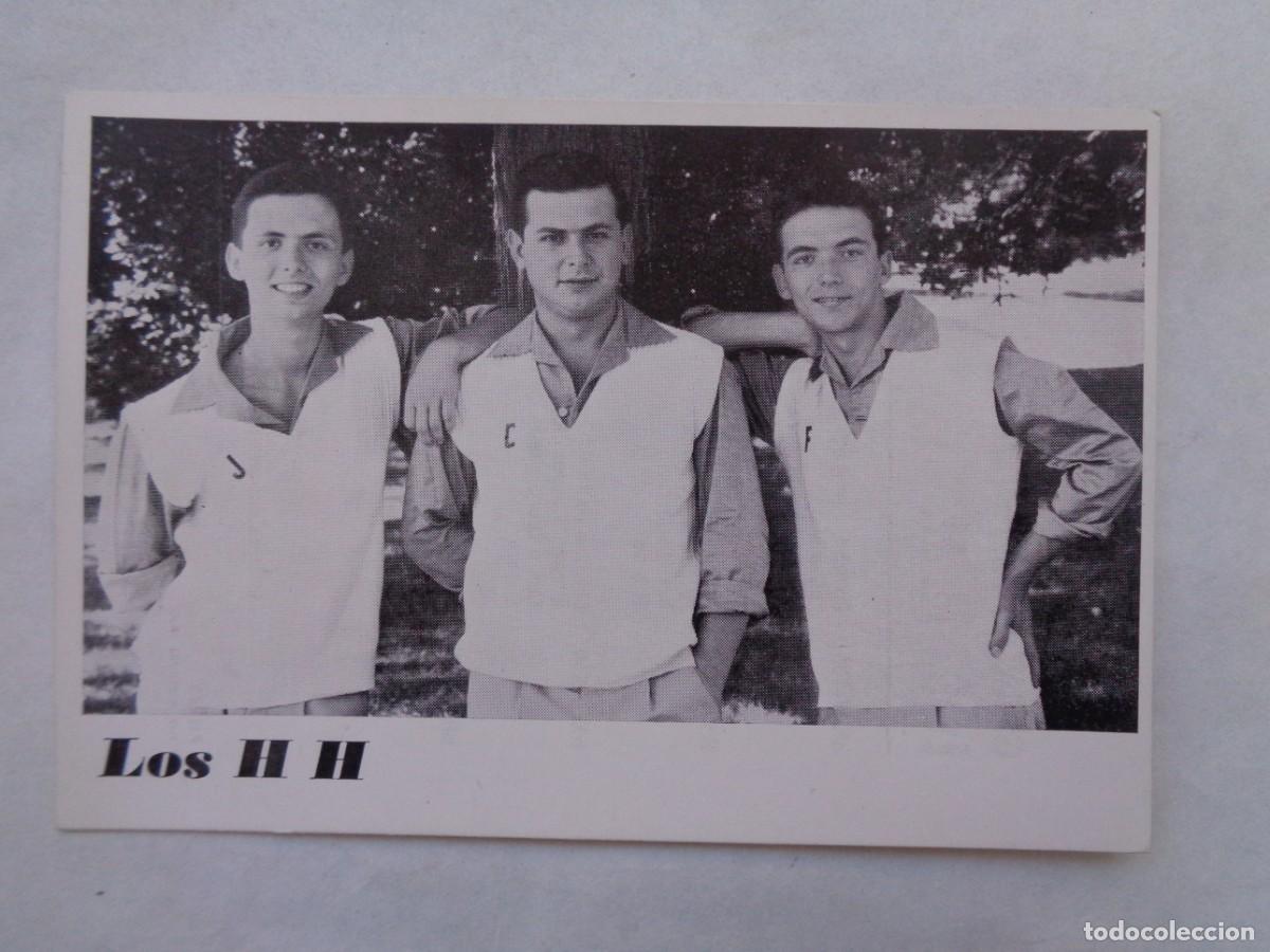 Photos of Singers: TARJETA DEL GRUPO MUSICAL LOS HH . DE HISPA VOX, A&Ntilde;OS 60