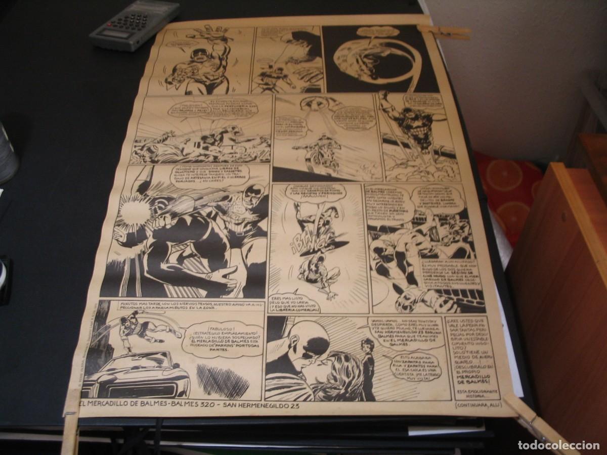 Fotos von Musikern: CARTEL GENUINO 1972 EL MERCADILLO DE BALMES MARVEL 71x45