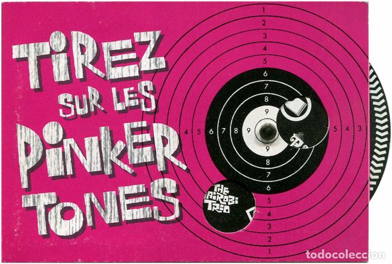 Photos of Singers: Wah Wah Discos & Business Class - Tires sur les Pinker Tones - Flyer invitaci&oacute;n troquelado, 2002