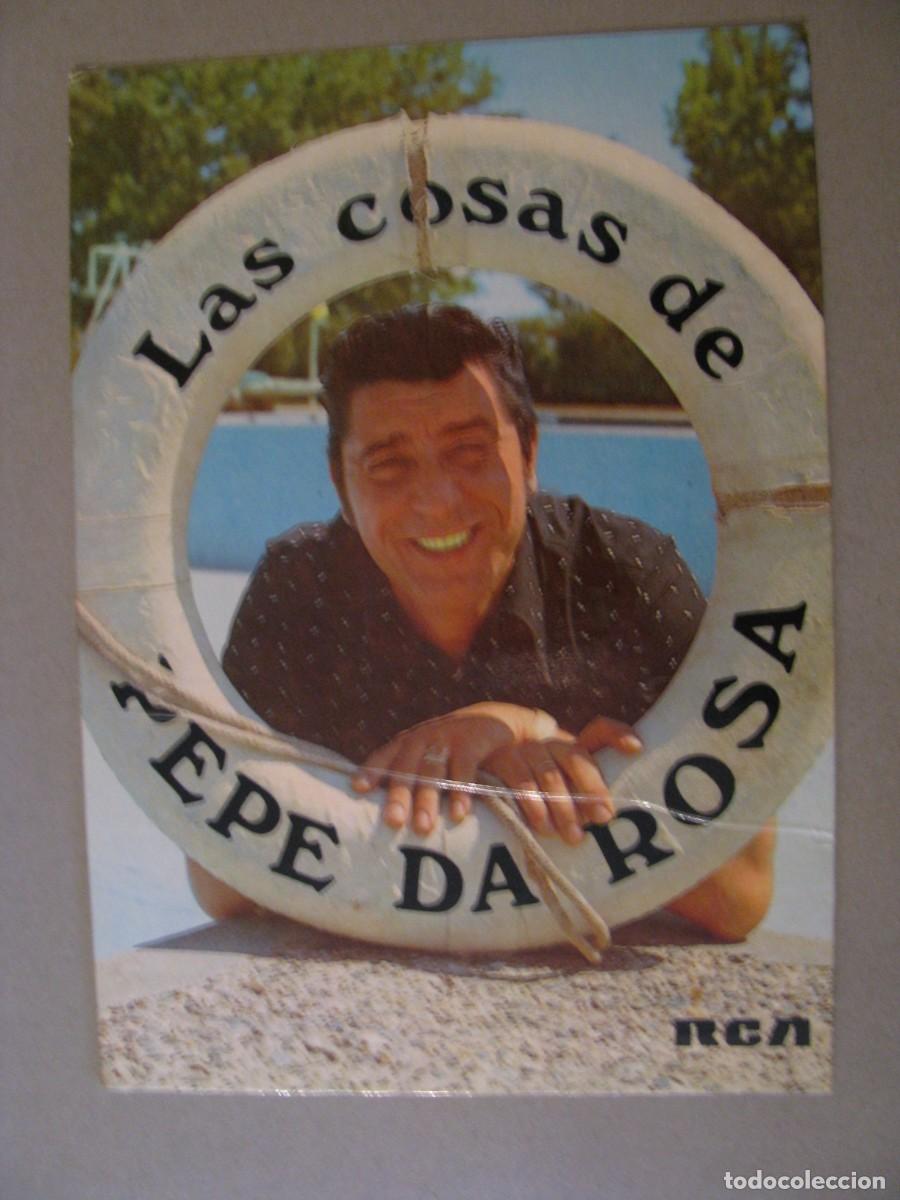 Photos de Chanteurs et Chanteuses: POSTAL PUBL. FIESTA FIN DEL CURSO 1975. COLEGIO AHLZAHIR. CORDOBA. LAS COSAS DE PEPE DA ROSA 1975