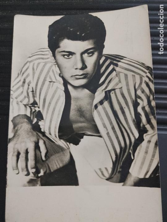 Fotos von Musikern: POSTAL CANTANTE PAUL ANKA, EL IDOLO DE AMERICA N&ordm; 262, EDICIONES RAKER