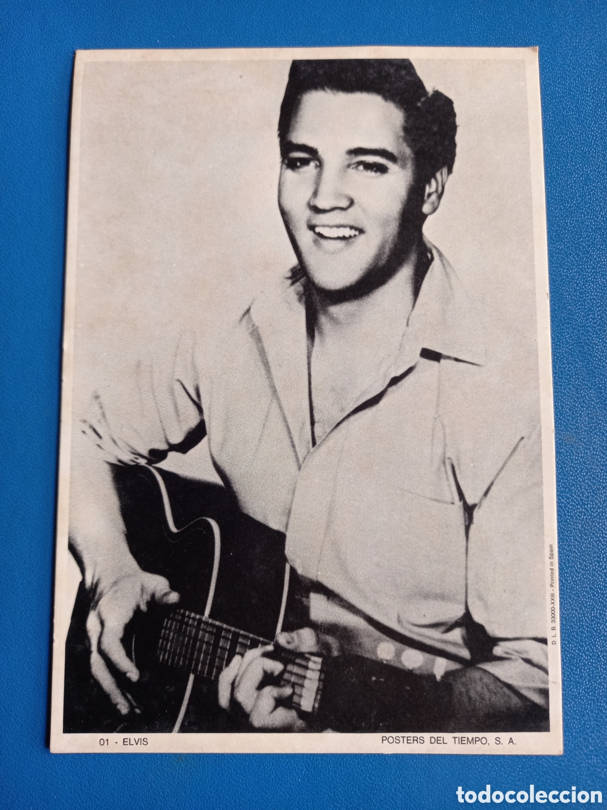 Fotos de cantantes: POSTAL ELVIS PRESLEY. POSTERS DEL TIEMPO, S.A.