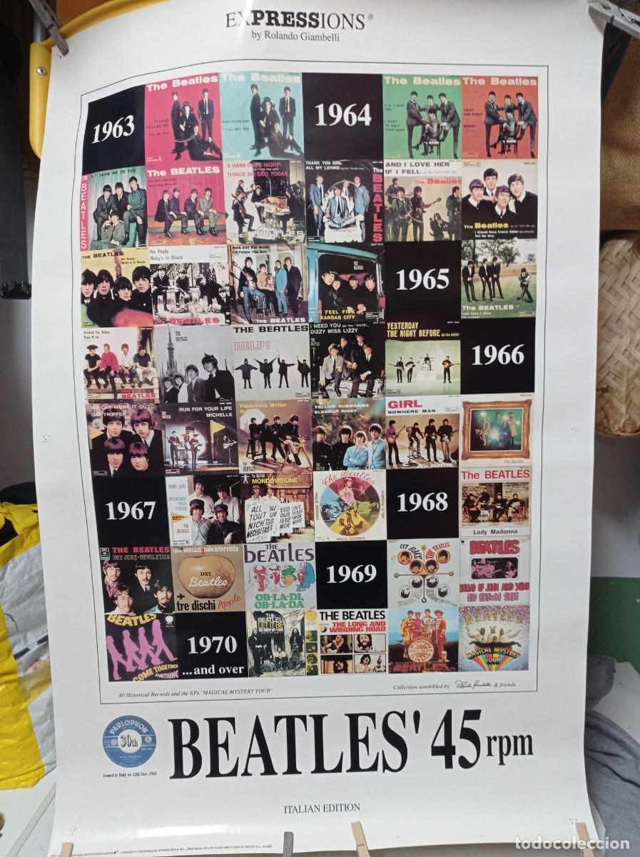 Fotos von Musikern: Poster Beatles portadas discos, edici&oacute;n a&ntilde;o 93