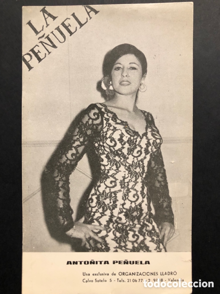Photos of Singers: Tarjeta de anto&ntilde;ita Pe&ntilde;uela