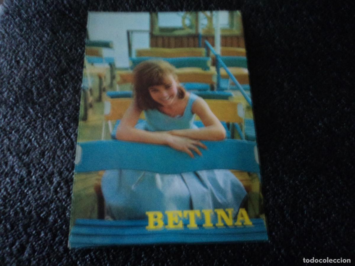 Photos of Singers: Antigua Foto Promocional y Discograf&iacute;a de BETINA en Discos ZAFIRO - A&ntilde;os 70
