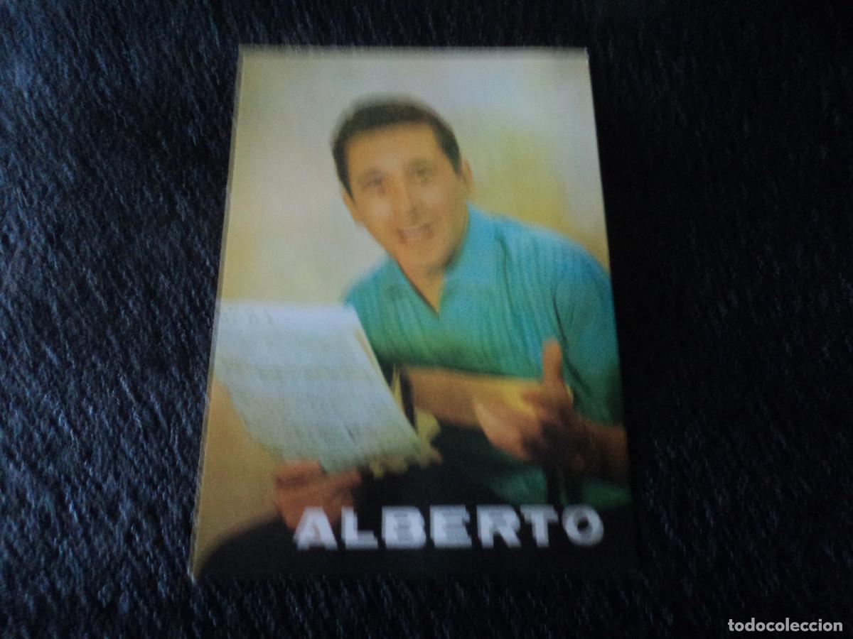 Photos of Singers: Antigua Foto Promocional y Discograf&iacute;a de ALBERTO en Discos ZAFIRO - A&ntilde;os 70