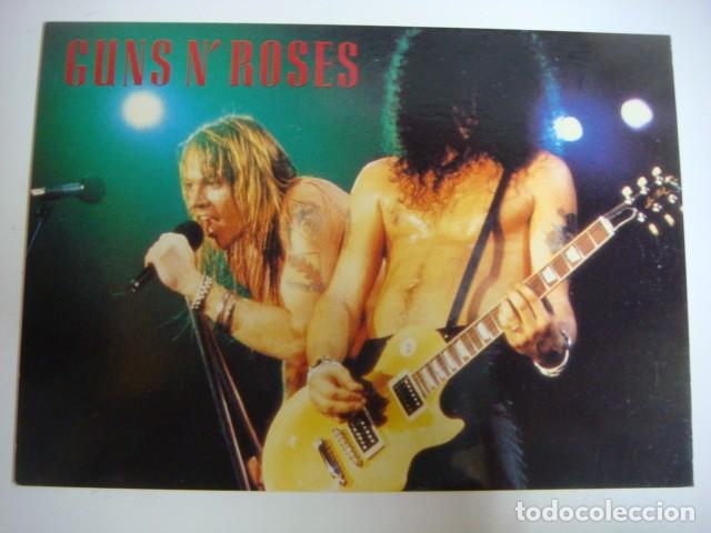 Photos of Singers: POSTAL DE GUN N' ROSES-CAJ-N&ordm;-21