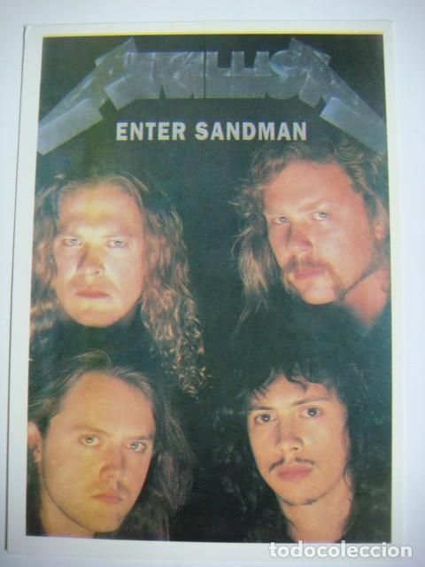 Photos of Singers: POSTAL METALLICA -CAJ-N&ordm;-21