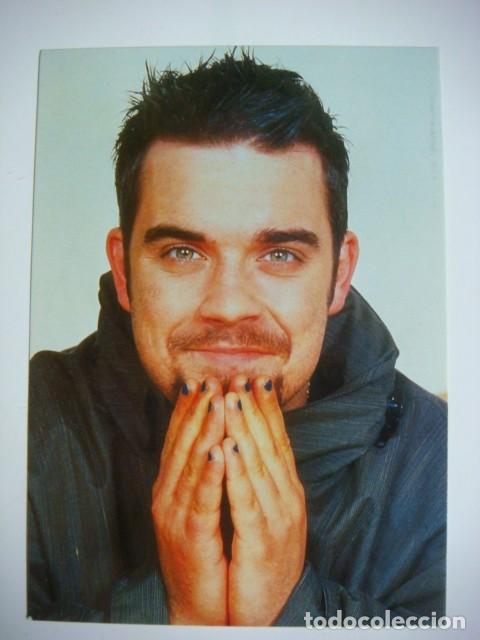 Photos of Singers: POSTAL ROBBIE WILLIAMS-CAJ-N&ordm;-21