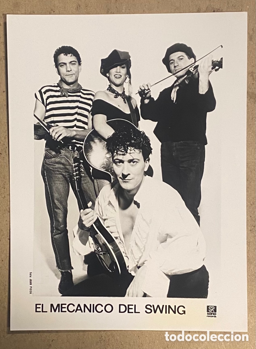 Fotos von Musikern: EL MEC&Aacute;NICO DEL SWING. FOTOGRAF&Iacute;A PROMOCIONAL DE JOAN PICCA DISCOGR&Aacute;FICA SONO RECORDS.