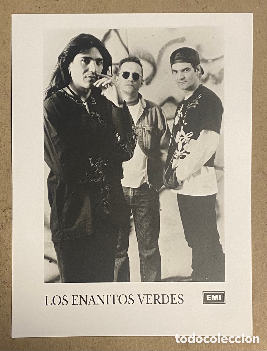 Fotos von Musikern: LOS ENANITOS VERDES. FOTOGRAF&Iacute;A PROMOCIONAL DISCOGR&Aacute;FICA EMI.