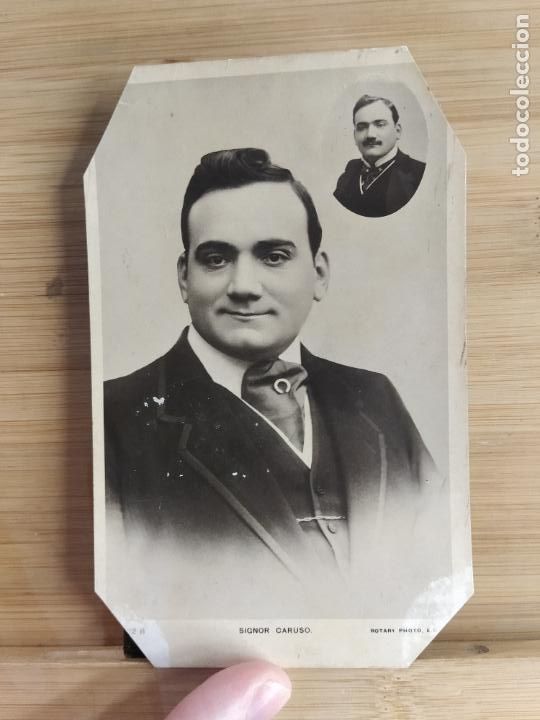 Photos of Singers: SIGNOR CARUSO - FOTOGRAFICA - POSTAL ANTIGUA -VER FOTOS-(107.471)