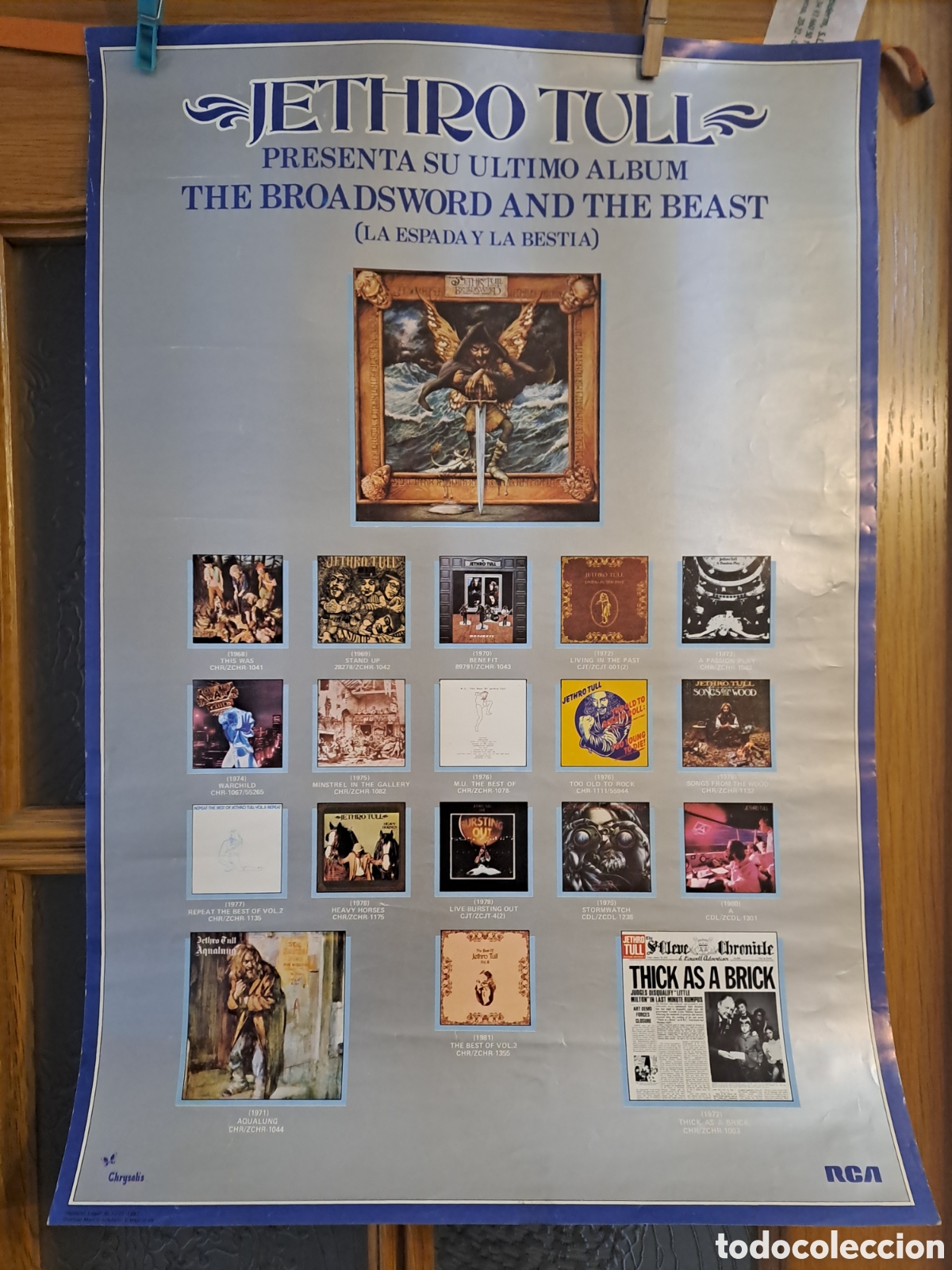 Fotos von Musikern: Cartel jethro tull.