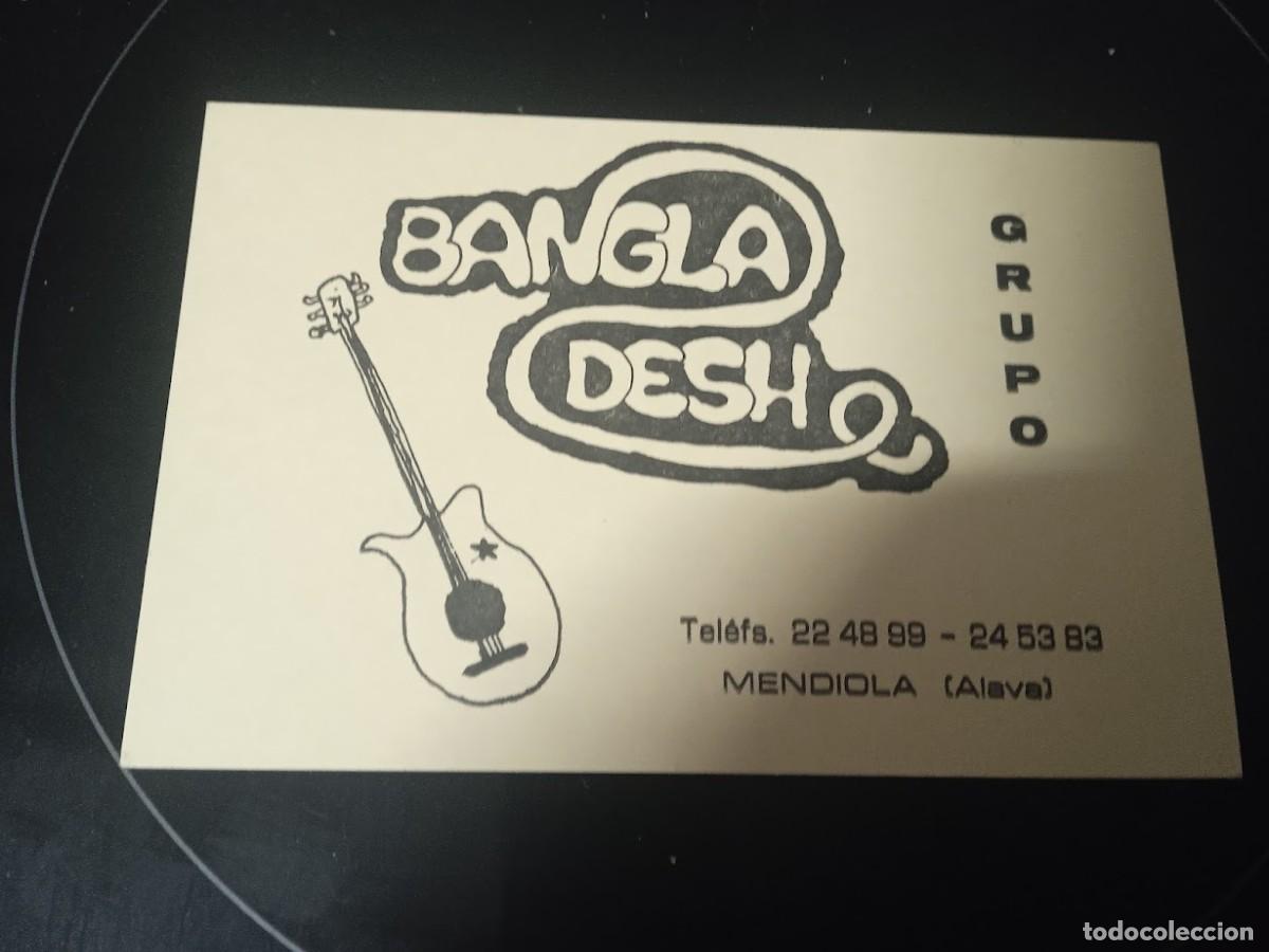 Fotos von Musikern: TARJETA GRUPO MUSICAL BANGLA DESH / MENDIOLA ALAVA
