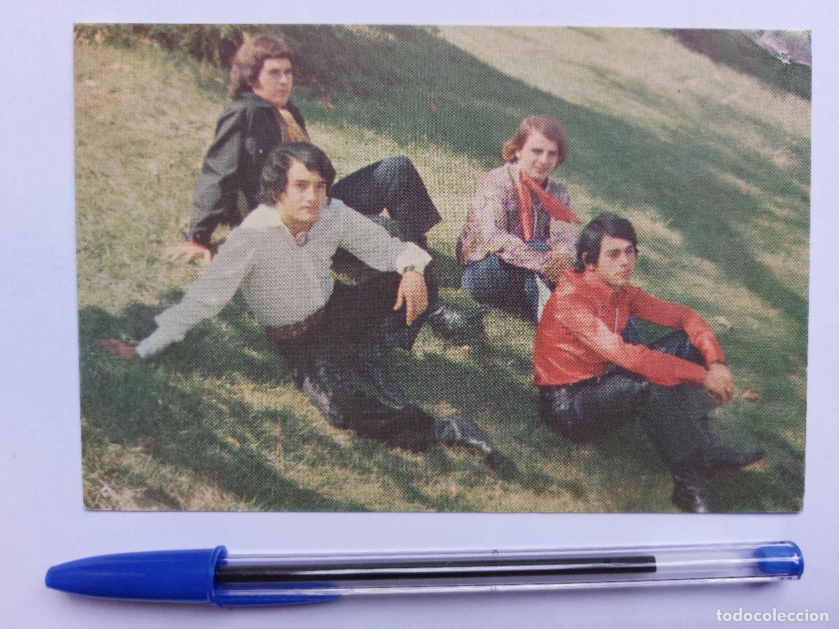 Photos of Singers: LOS CHICOS - POSTAL DISCOGR&Aacute;FICA RCA - VER FOTO TRASERA CON PROMO DE 1 SINGLE * ED. ESPA&Ntilde;OLA