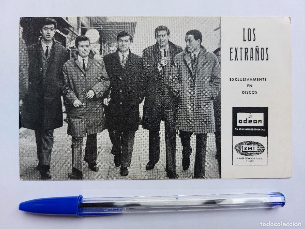 Photos of Singers: LOS EXTRA&Ntilde;OS - POSTAL DISCOGR&Aacute;FICA ODEON * VER FOTO TRASERA CON BIOGRAF&Iacute;A Y PROMO DE 2 EP'S