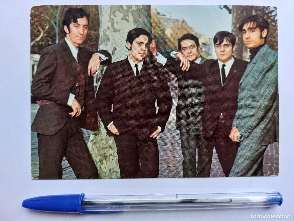 Photos of Singers: LOS SALVAJES - POSTAL OSCARCOLOR N&ordm; 526 * EDICI&Oacute;N ESPA&Ntilde;OLA * OSCAR COLOR