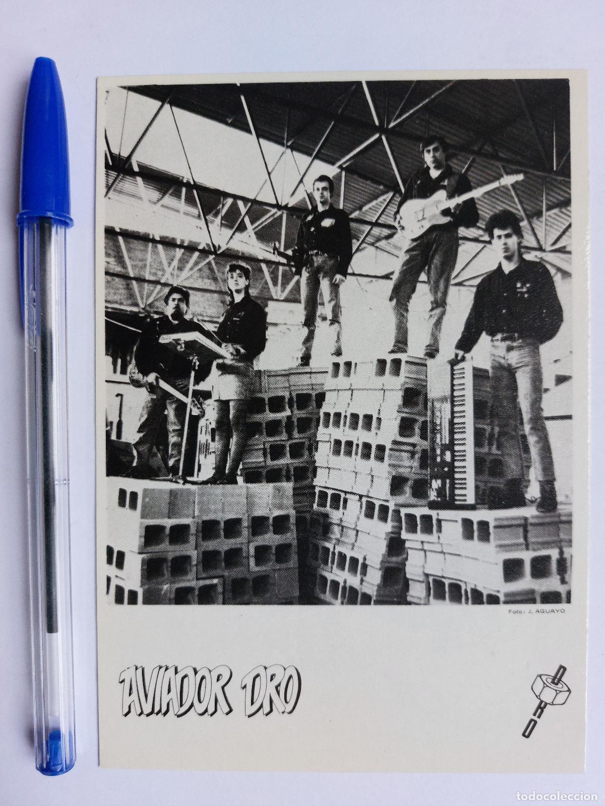 Photos of Singers: AVIADOR DRO * POSTAL PROMOCIONAL DISCOGR&Aacute;FICA DRO * EDICI&Oacute;N ESPA&Ntilde;OLA