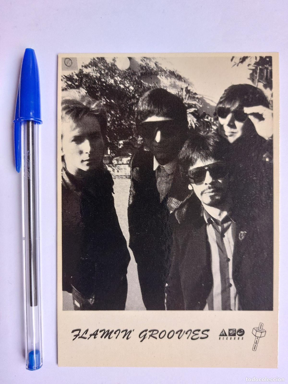 Photos of Singers: FLAMIN' GROOVIES * POSTAL PROMOCIONAL DISCOGR&Aacute;FICA DRO * EDICI&Oacute;N ESPA&Ntilde;OLA