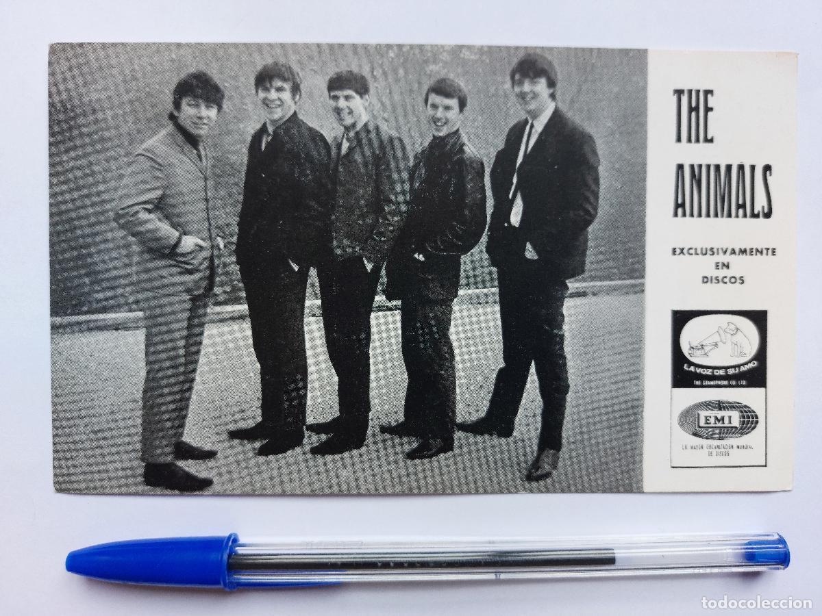 Photos of Singers: THE ANIMALS * POSTAL DISCOGRAFICA LA VOZ DE SU AMO * VER FOTO TRASERA CON PROMO DE DISCOS