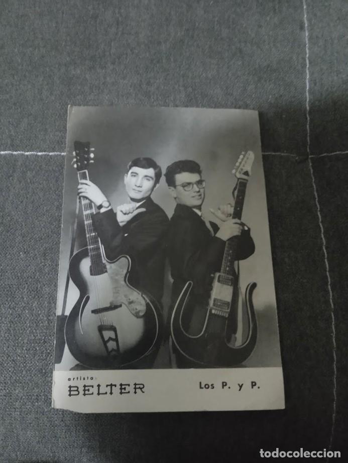 Fotos von Musikern: POSTAL PROMOCIONAL DISCOGRAFICA LOS P.Y P. BELTER / GUITARRA ANCLA